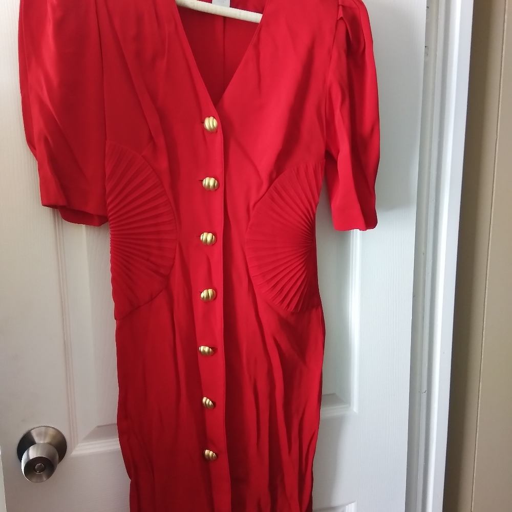 VINTAGE Barbara Barbara OF CALIF DRESS